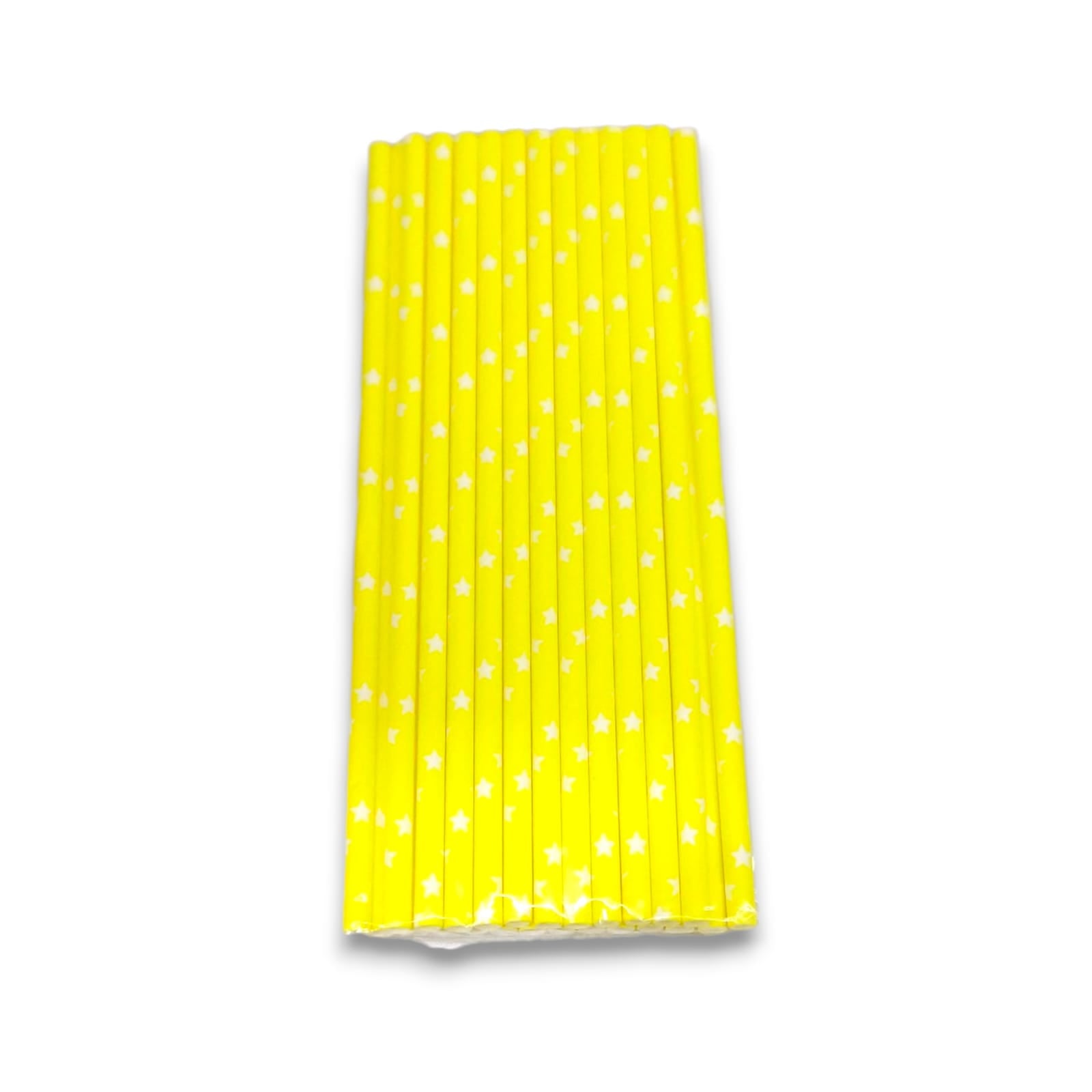 25-Piece Stars Drinking Straw