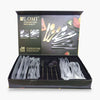 Alomi 24-Piece Stainless Steel Cutlery Set Matt Black