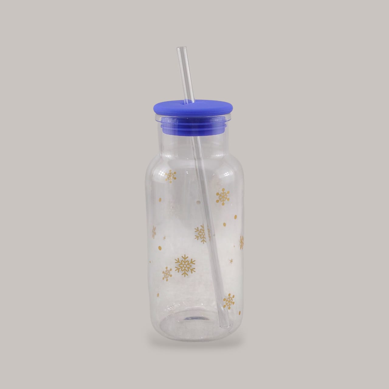 Glass Mason Drink Jar With Silicon Lid 320 ML