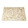 6-Piece Rectangular PVC Table Mat Set
