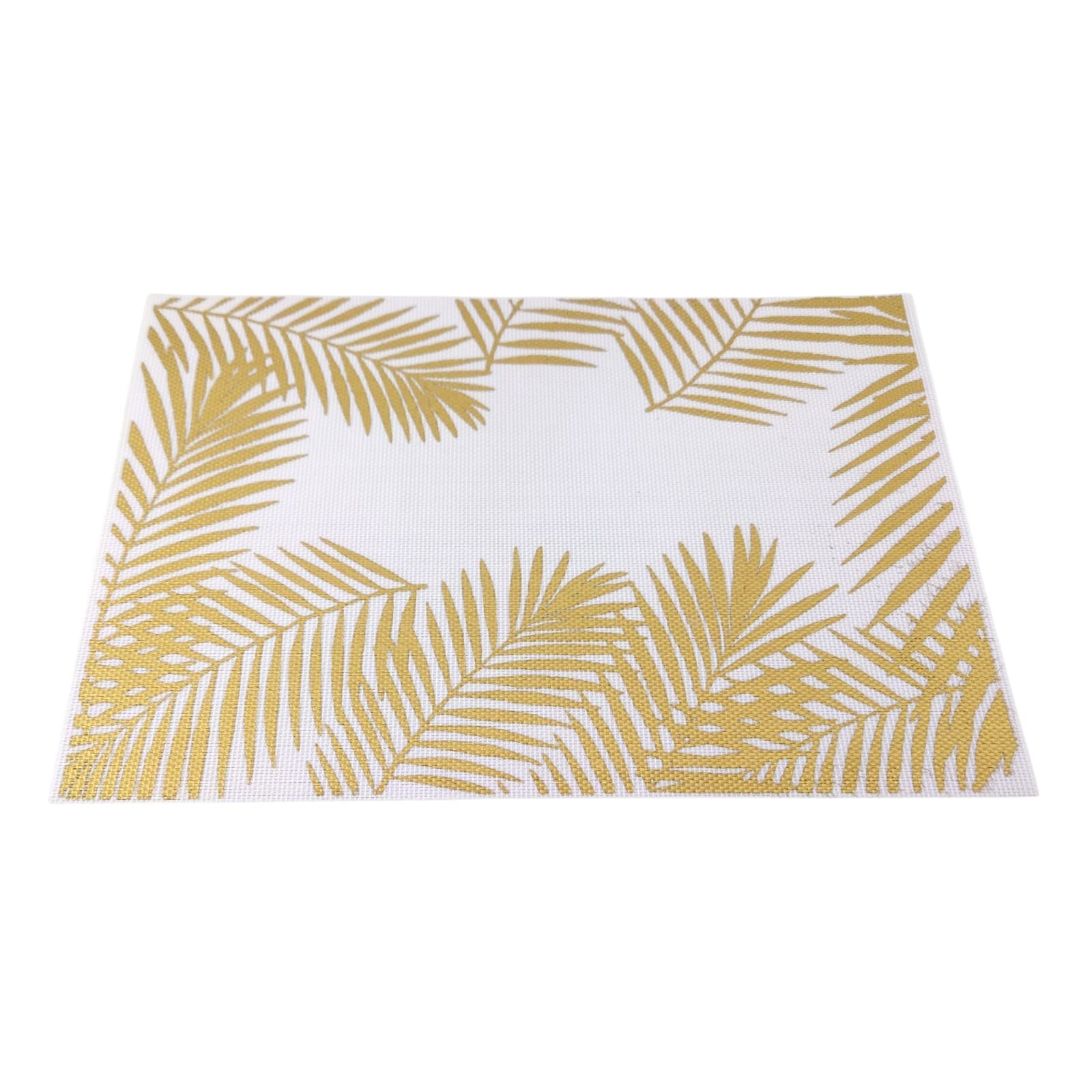 6-Piece Rectangular PVC Table Mat Set