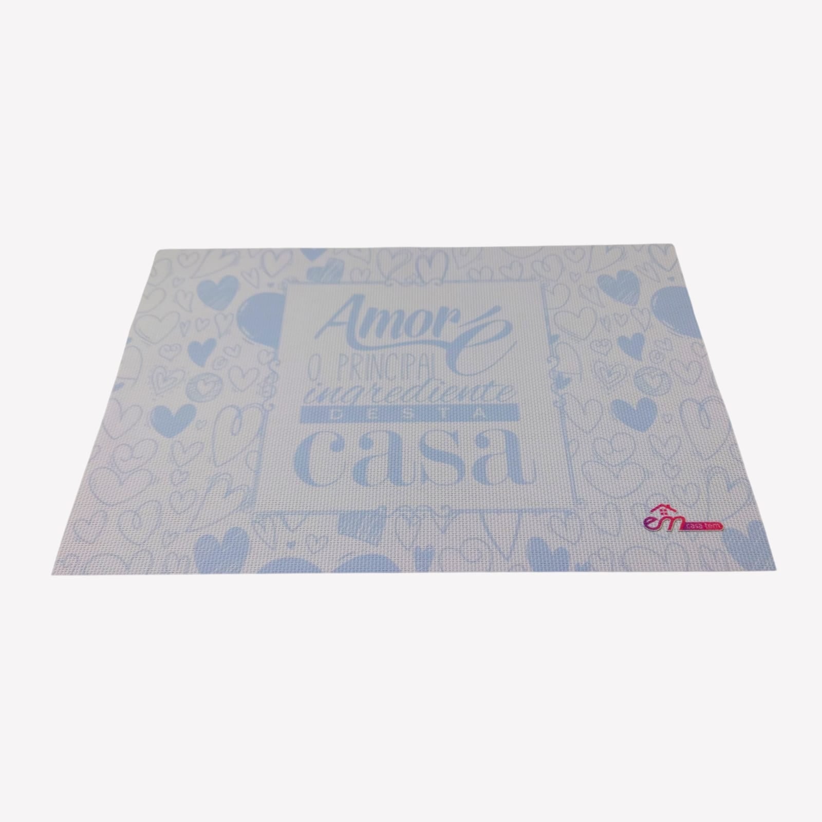6-Piece Rectangular PVC Table Mat Set