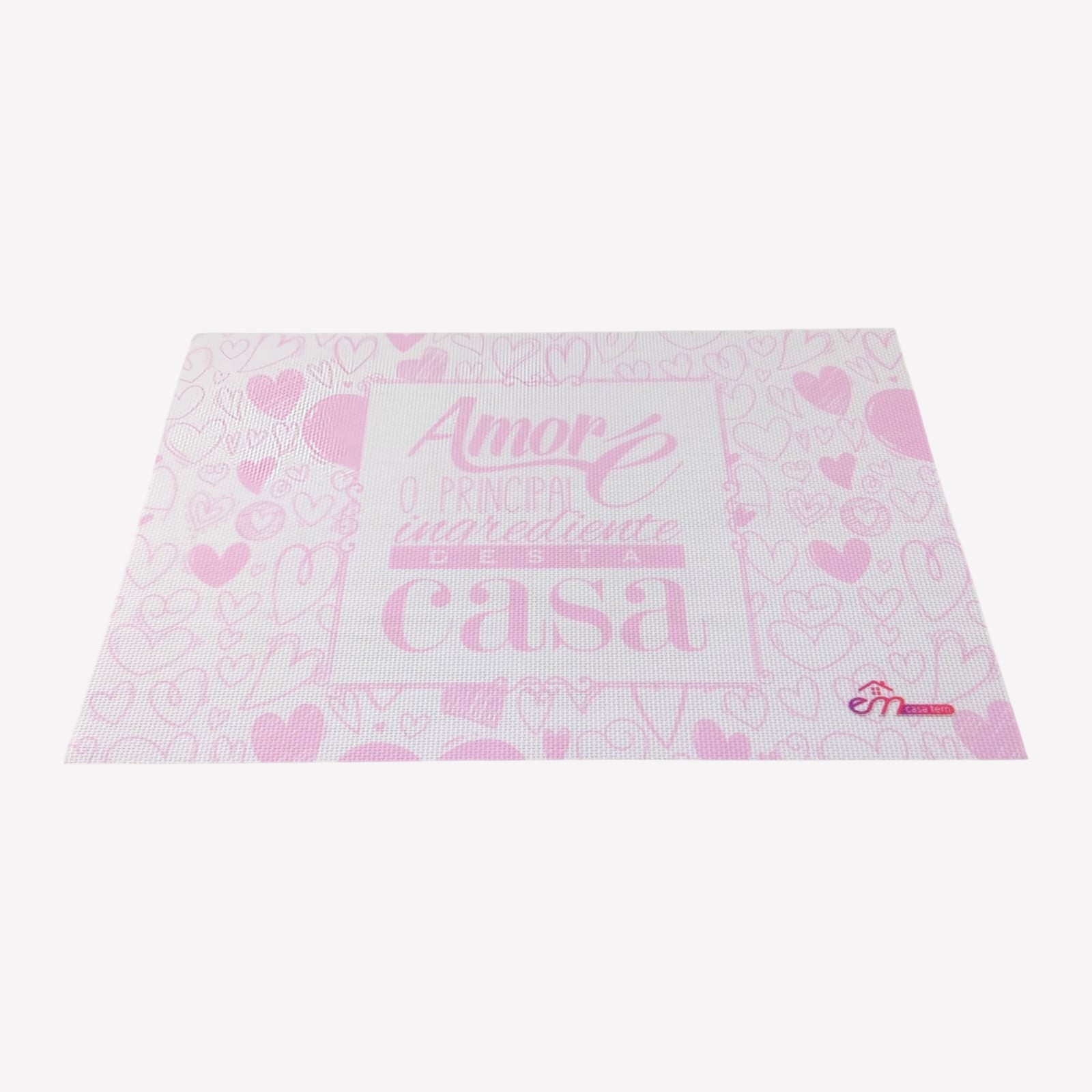 6-Piece Rectangular PVC Table Mat Set