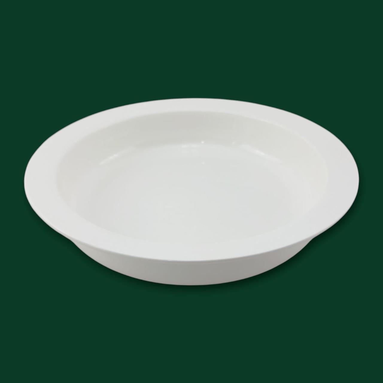 Golden Round Deep Serving Platter (33*10/cm)