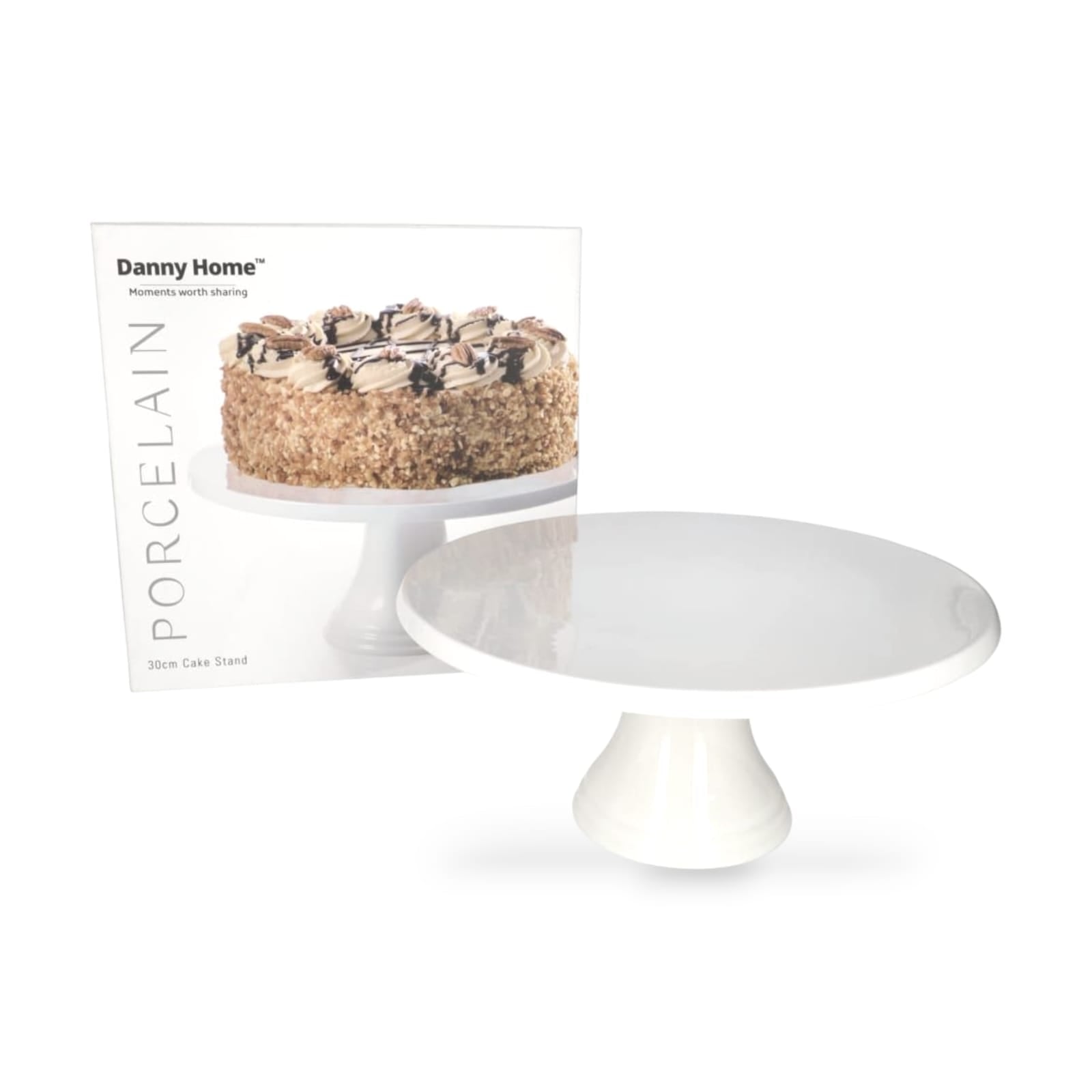 Danny Home Round Ceramic Cake Dish (30/cm)