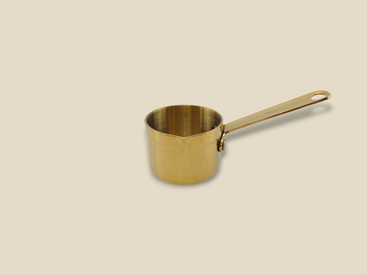Stainless Steel Golden Mini Sauce Pot