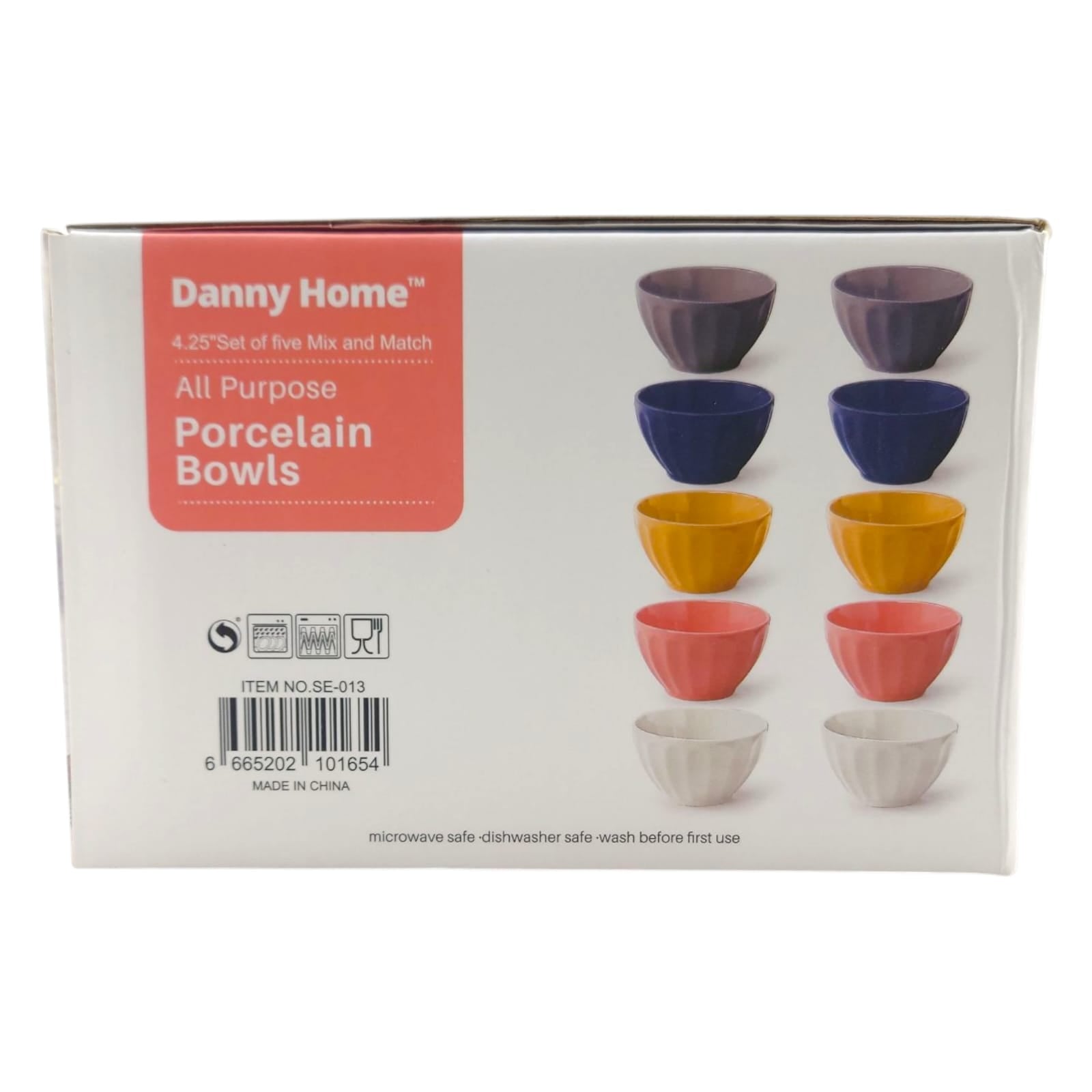 Danny Home 10 Piece 4.25" Sweet Bowl Set