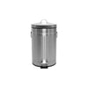 Danny Home Stainless Steel Pedal-Push Dustbin
