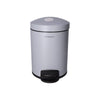 Danny Home 5-Litre Pedal-Push Dustbin Grey