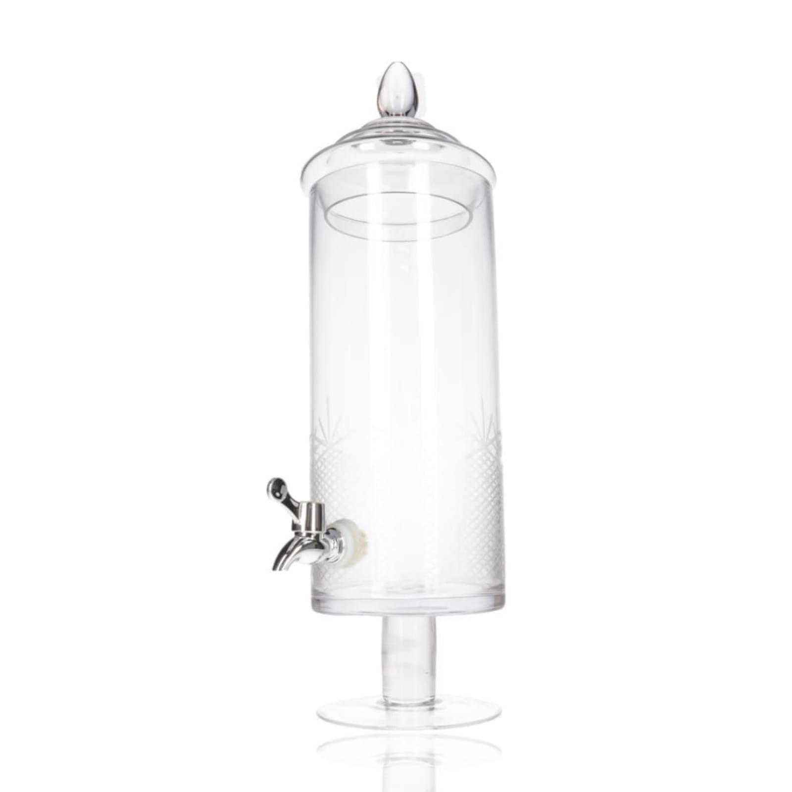 Danny Home 4 Liter Glass Beverage Dispenser