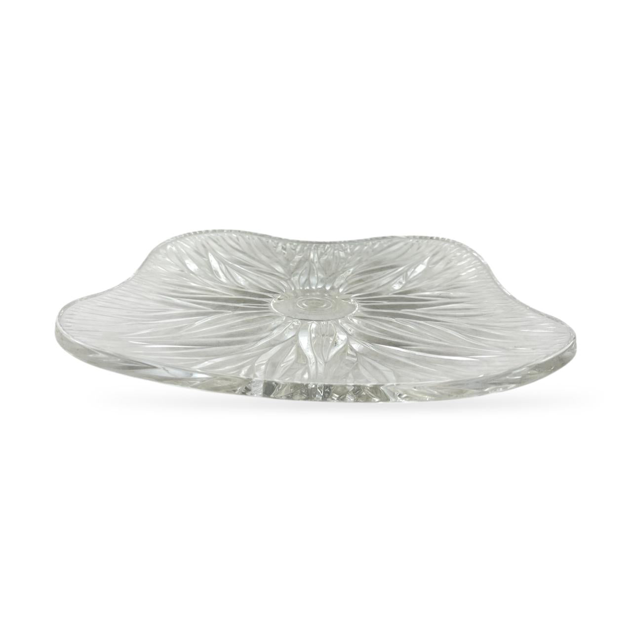 Crystal Serving Dish 14''