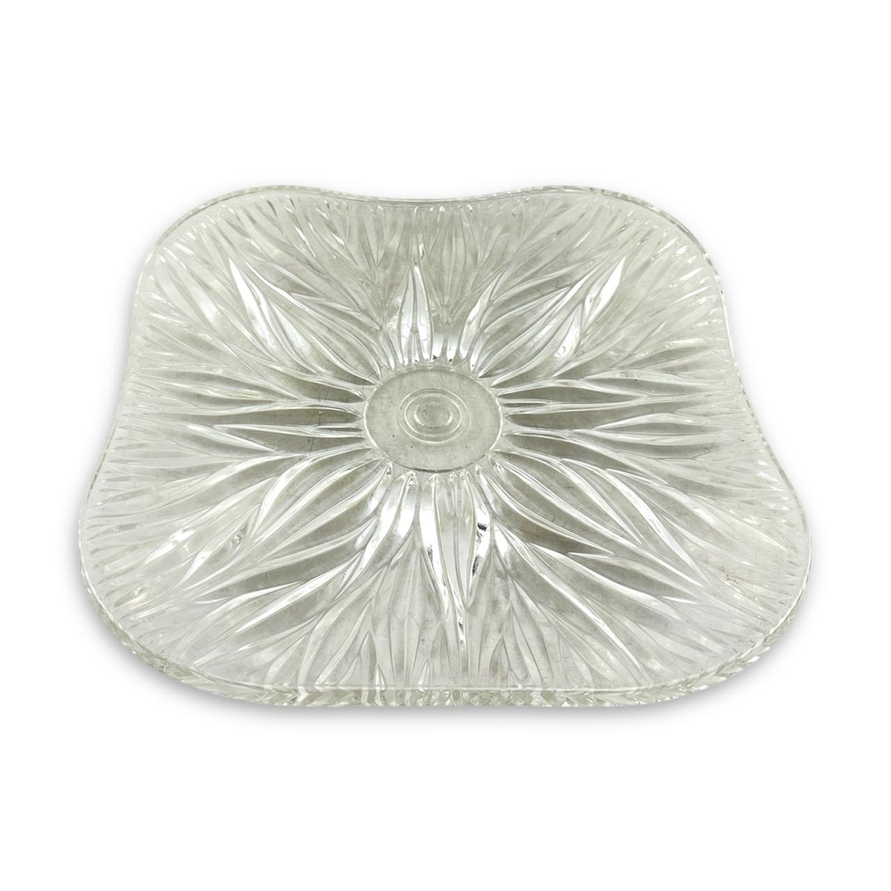 Crystal Serving Dish 14''