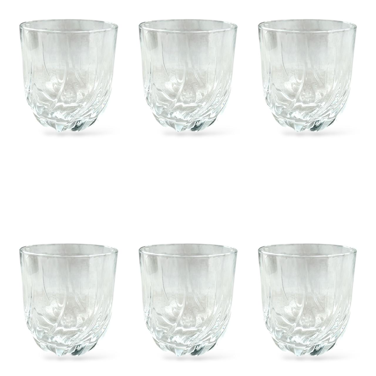 6-piece Crystal Dof Glass Set