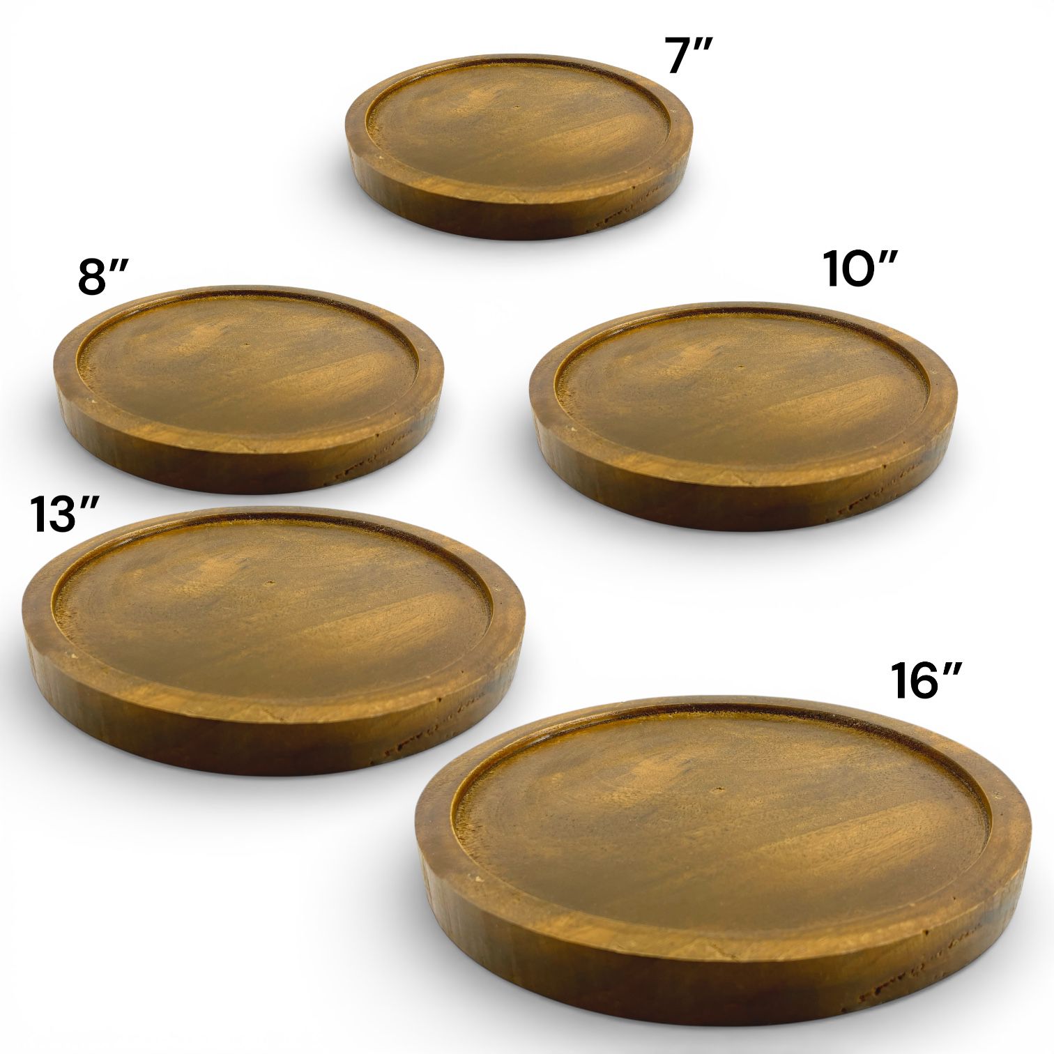 Wood Pizza Pan Underliner