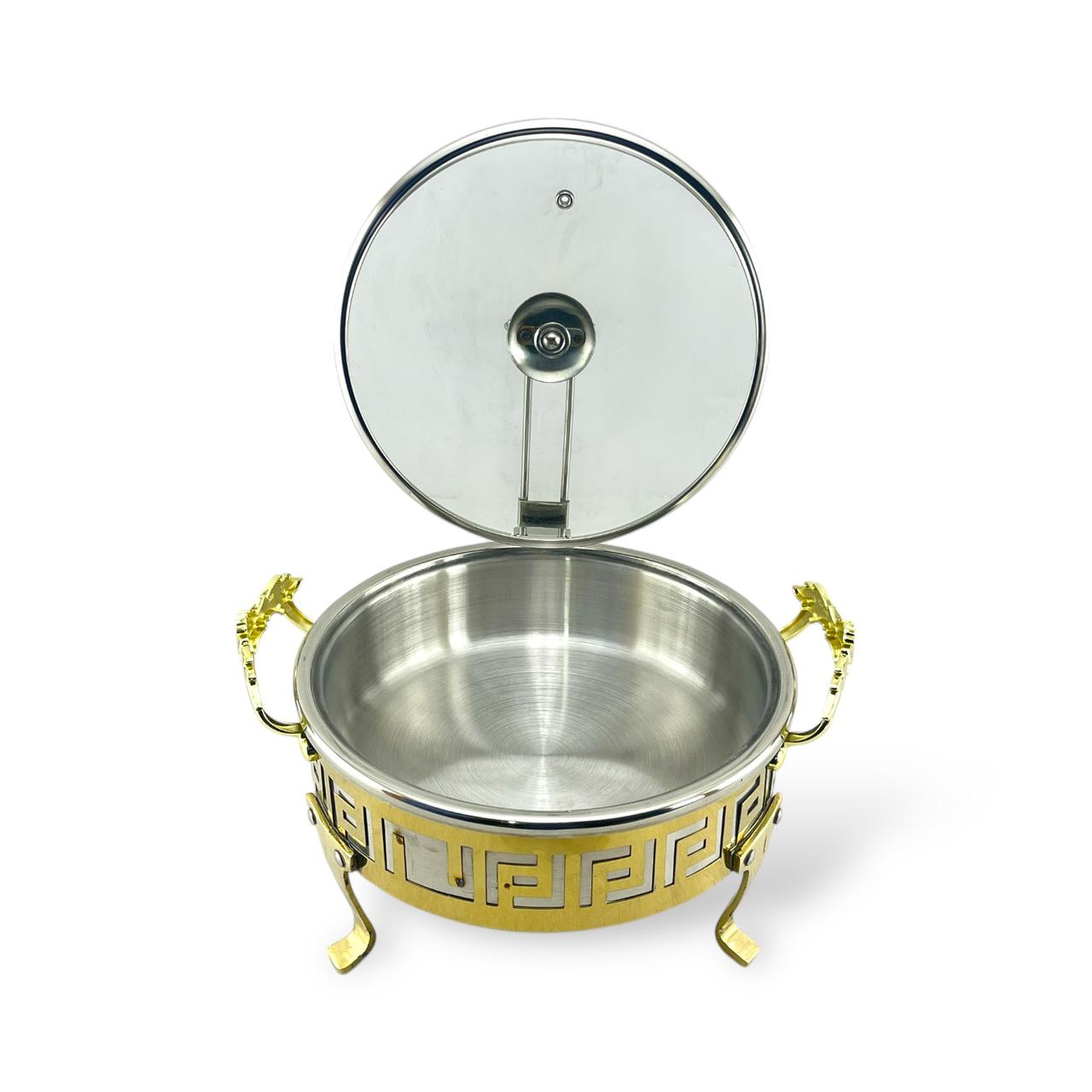 Shahi Chafing Dish with Glass Lid