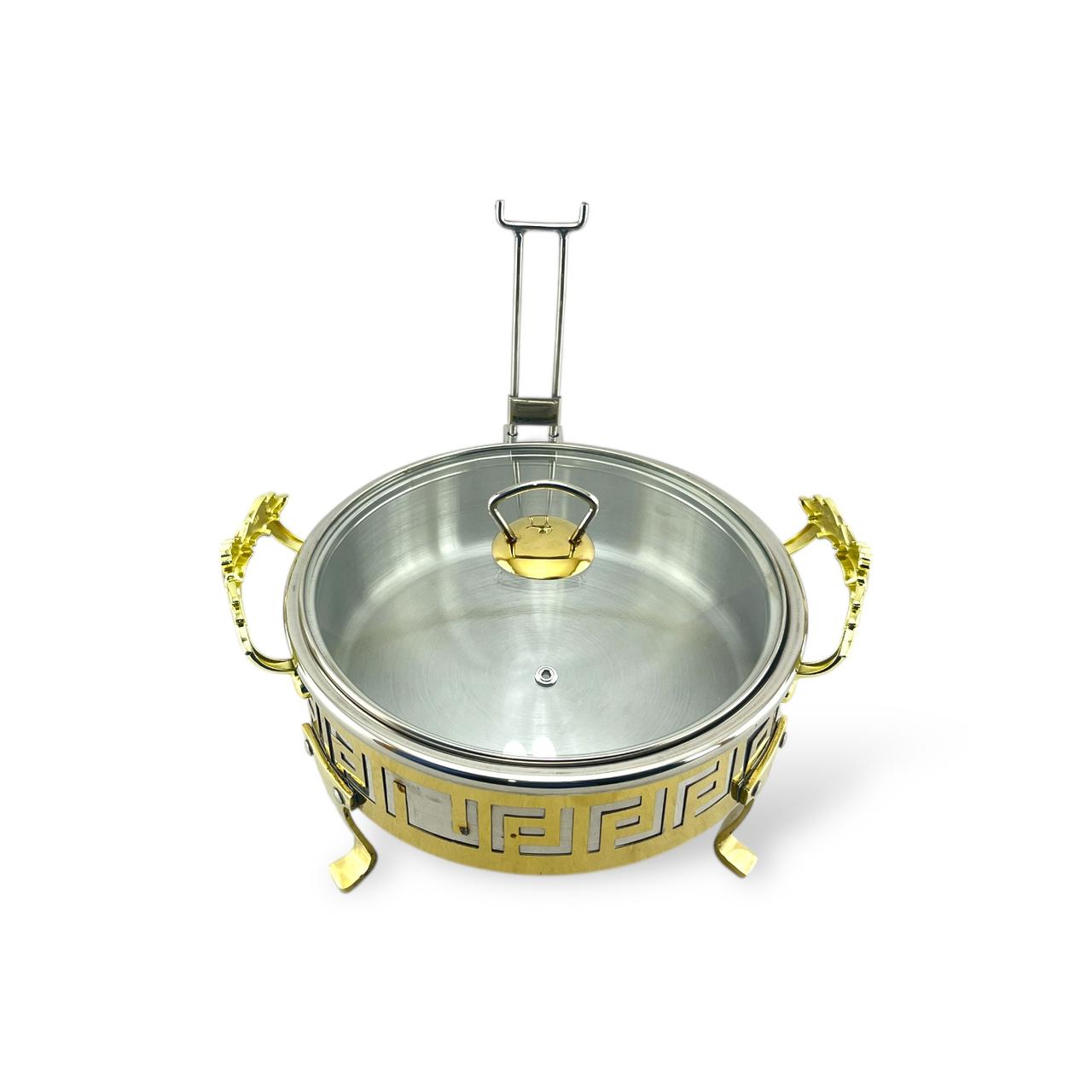 Shahi Chafing Dish with Glass Lid
