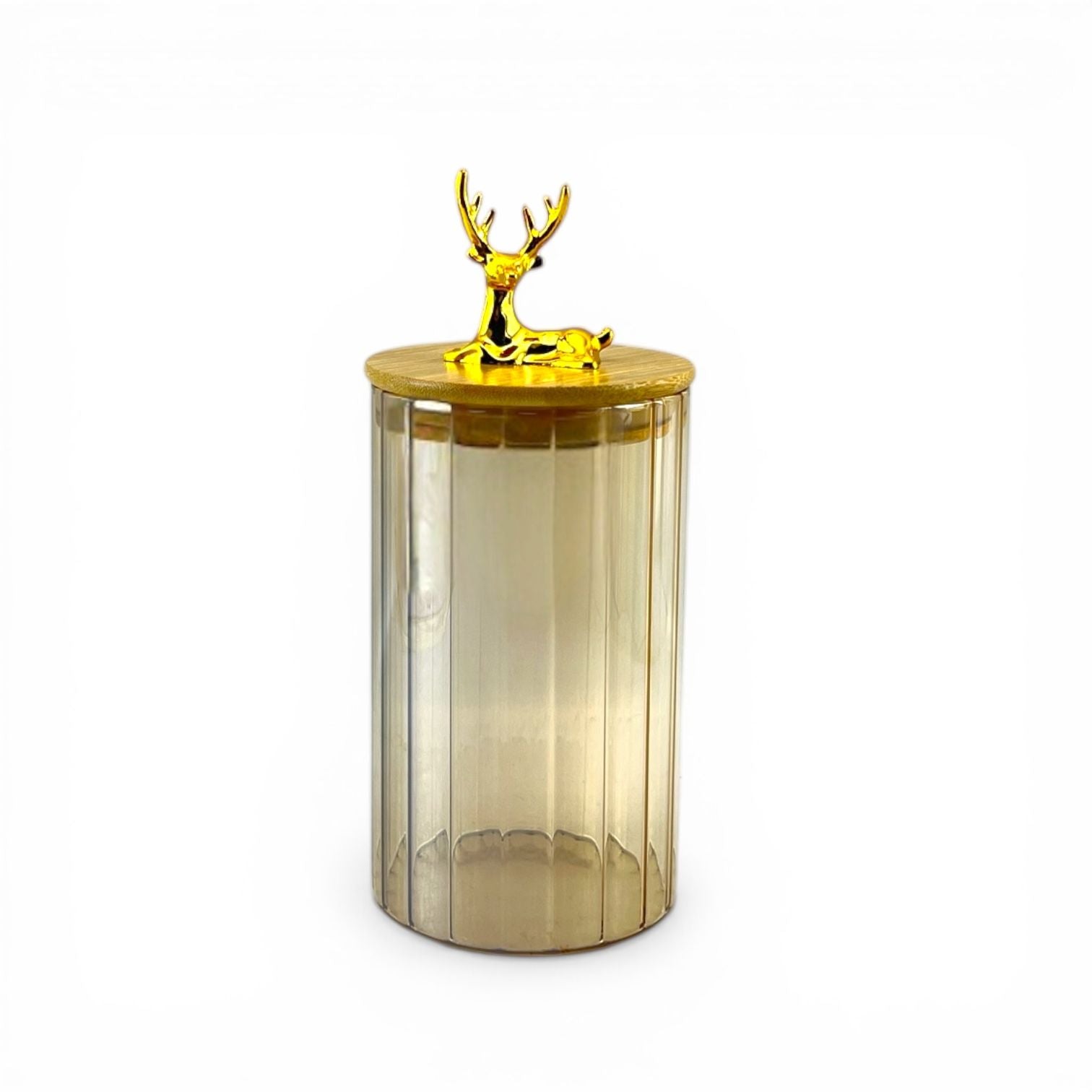 Deer S.G Glass Jar