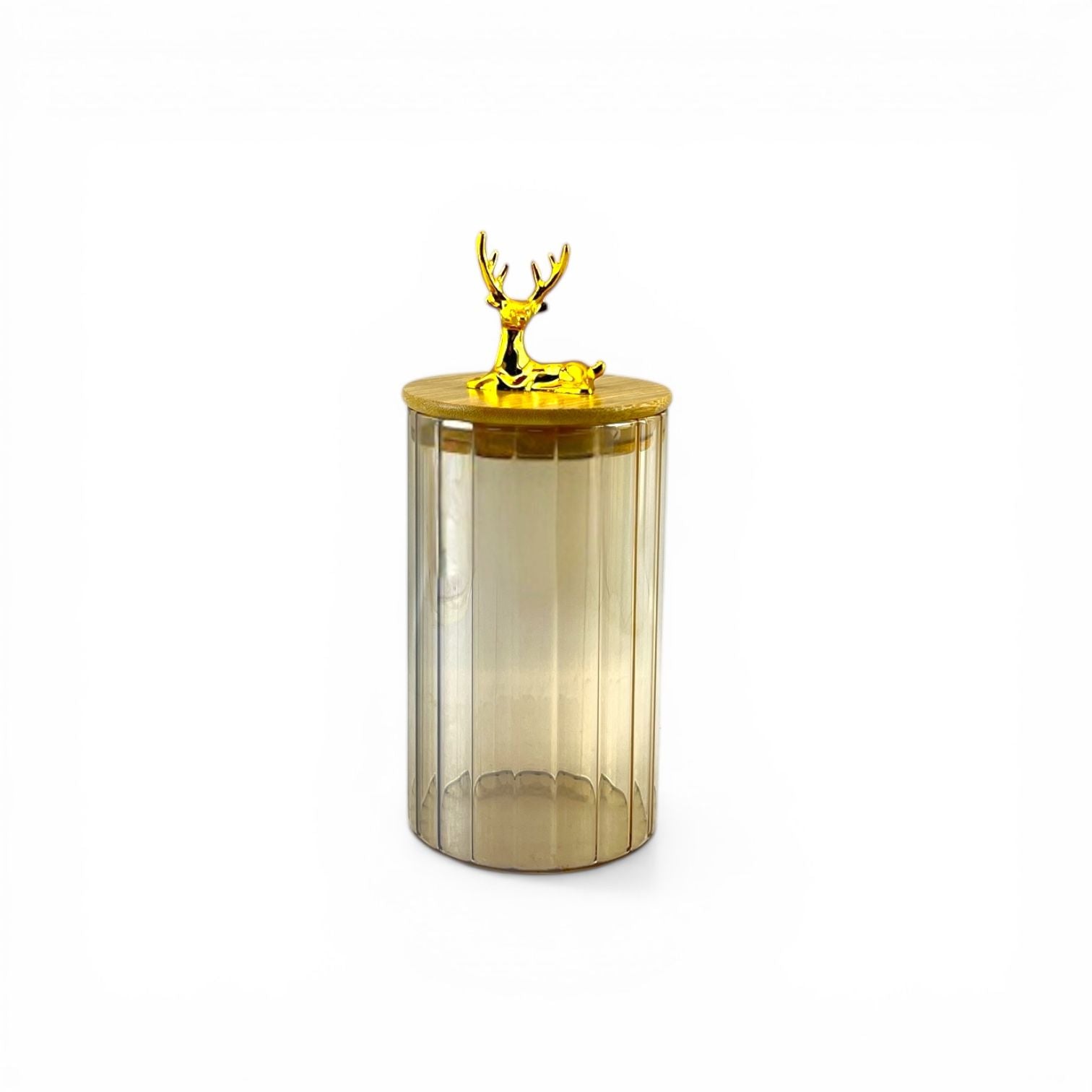 Deer S.G Glass Jar