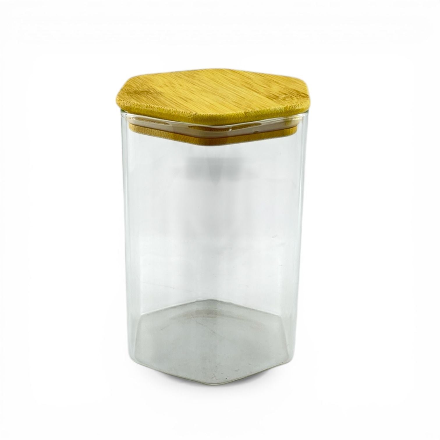 Octangle S.G Glass Jar