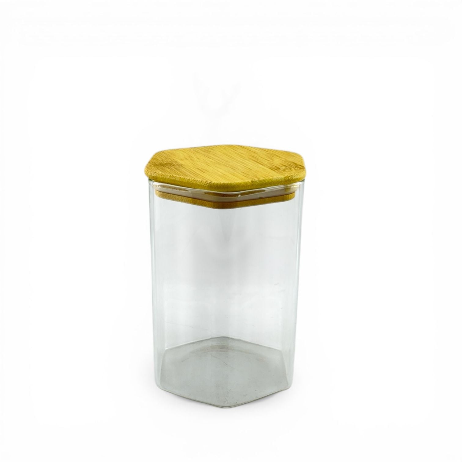 Octangle S.G Glass Jar