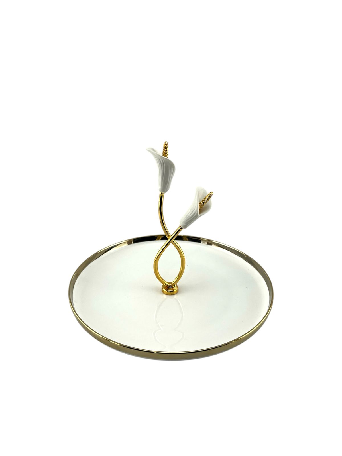 Fancy Round Single Platter
