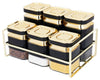 Luxury 6-Piece Air-Tight Spice Jar Set