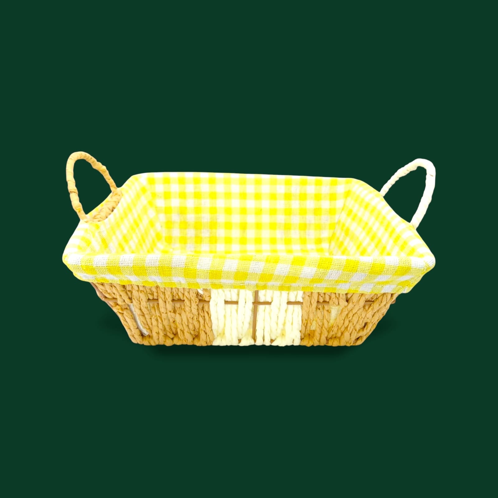 Prime Square Bread Basket With Fabric