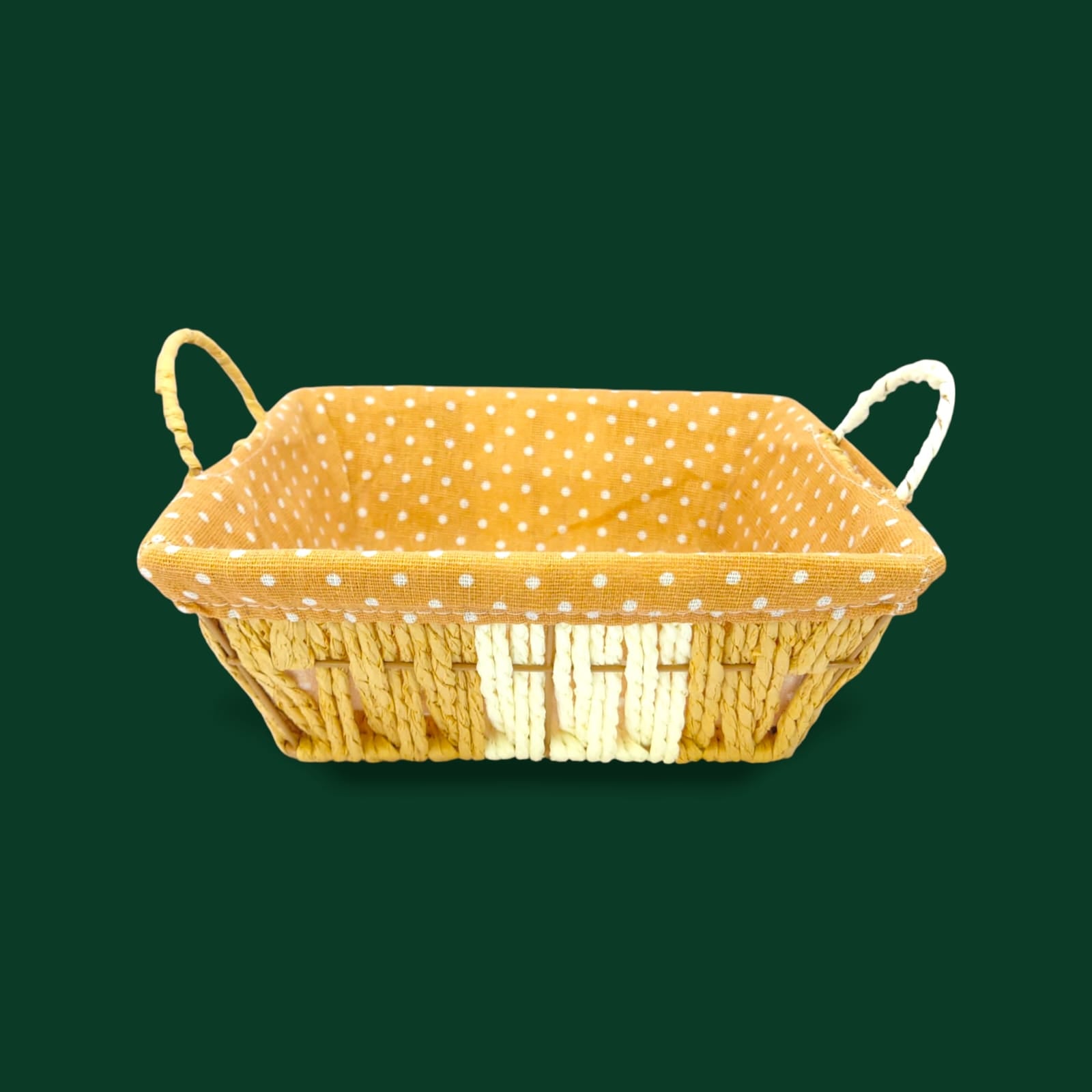 Prime Square Bread Basket With Fabric