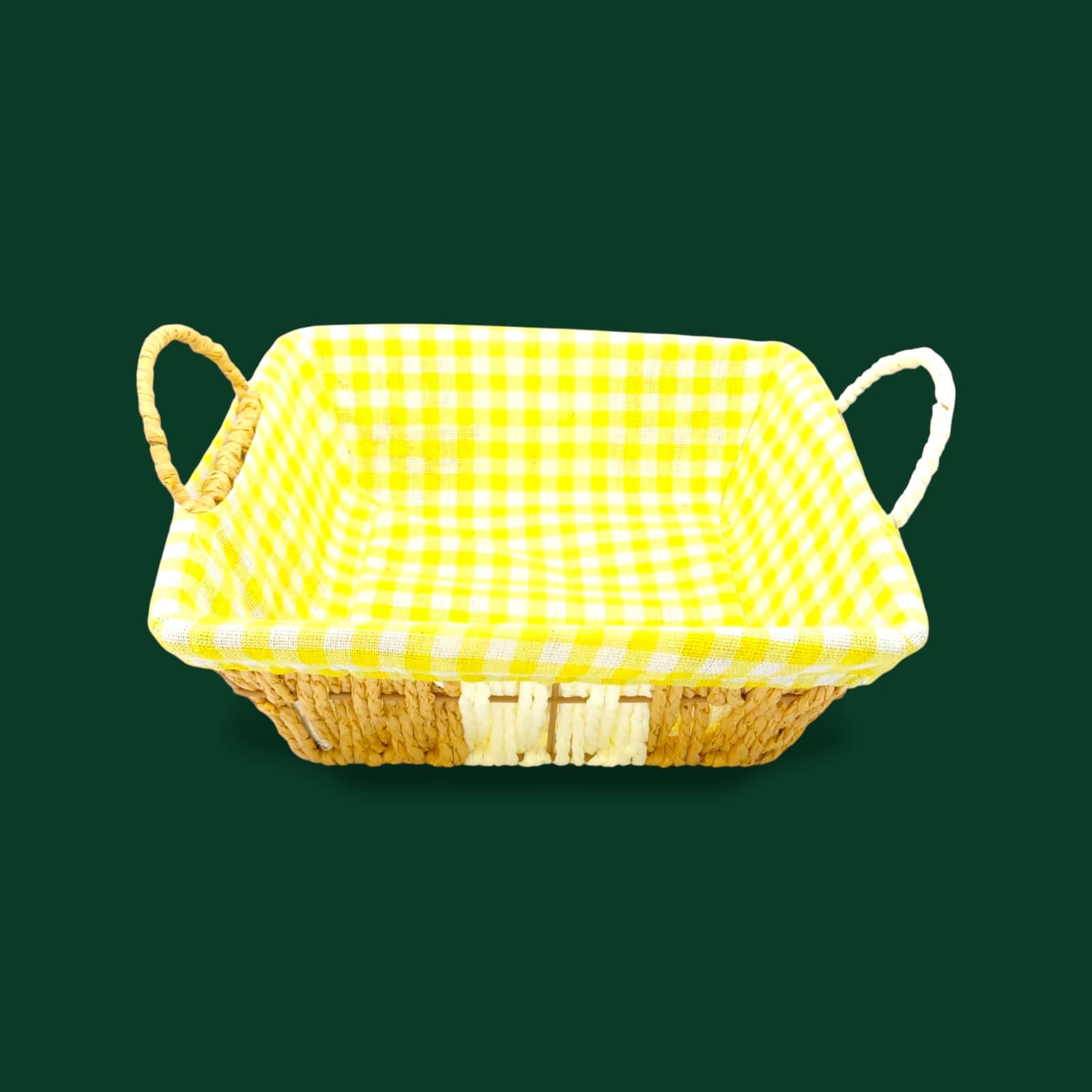 Prime Square Bread Basket With Fabric