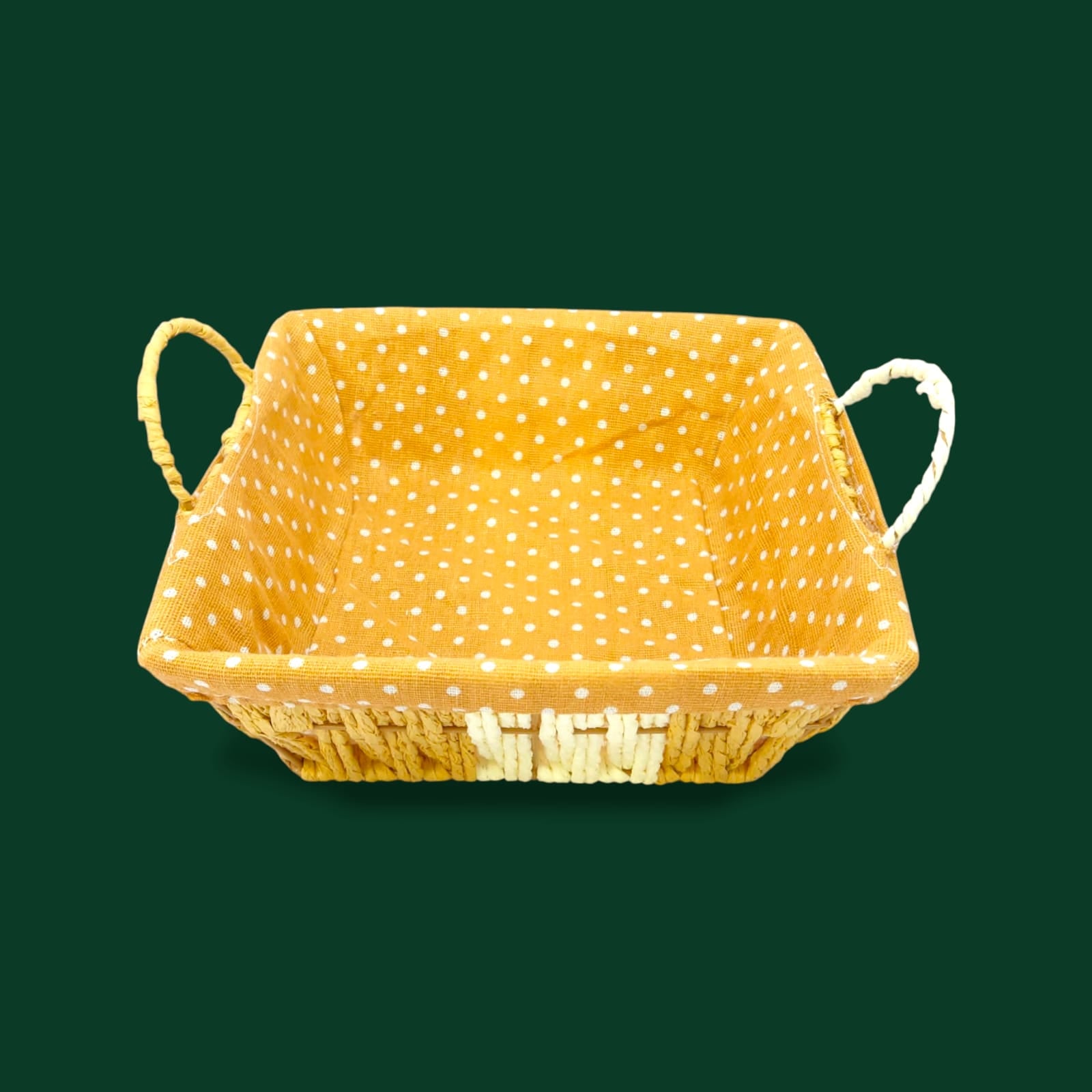 Prime Square Bread Basket With Fabric