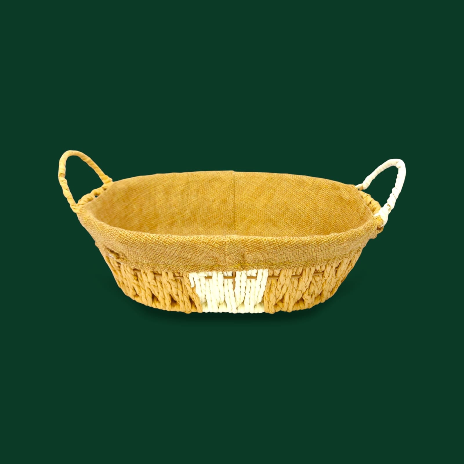 Prime Oval Bread Basket With Fabric