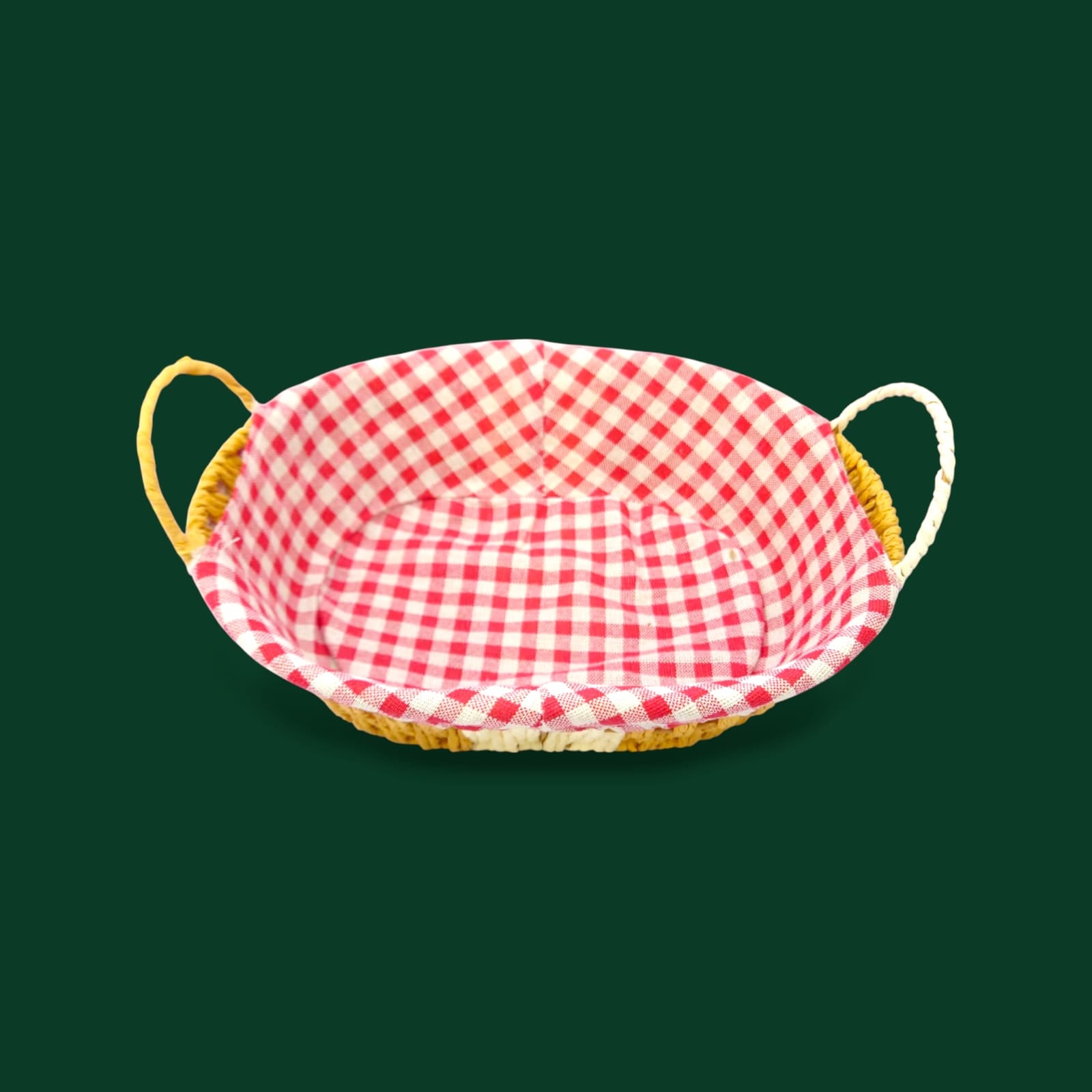 Prime Oval Bread Basket With Fabric