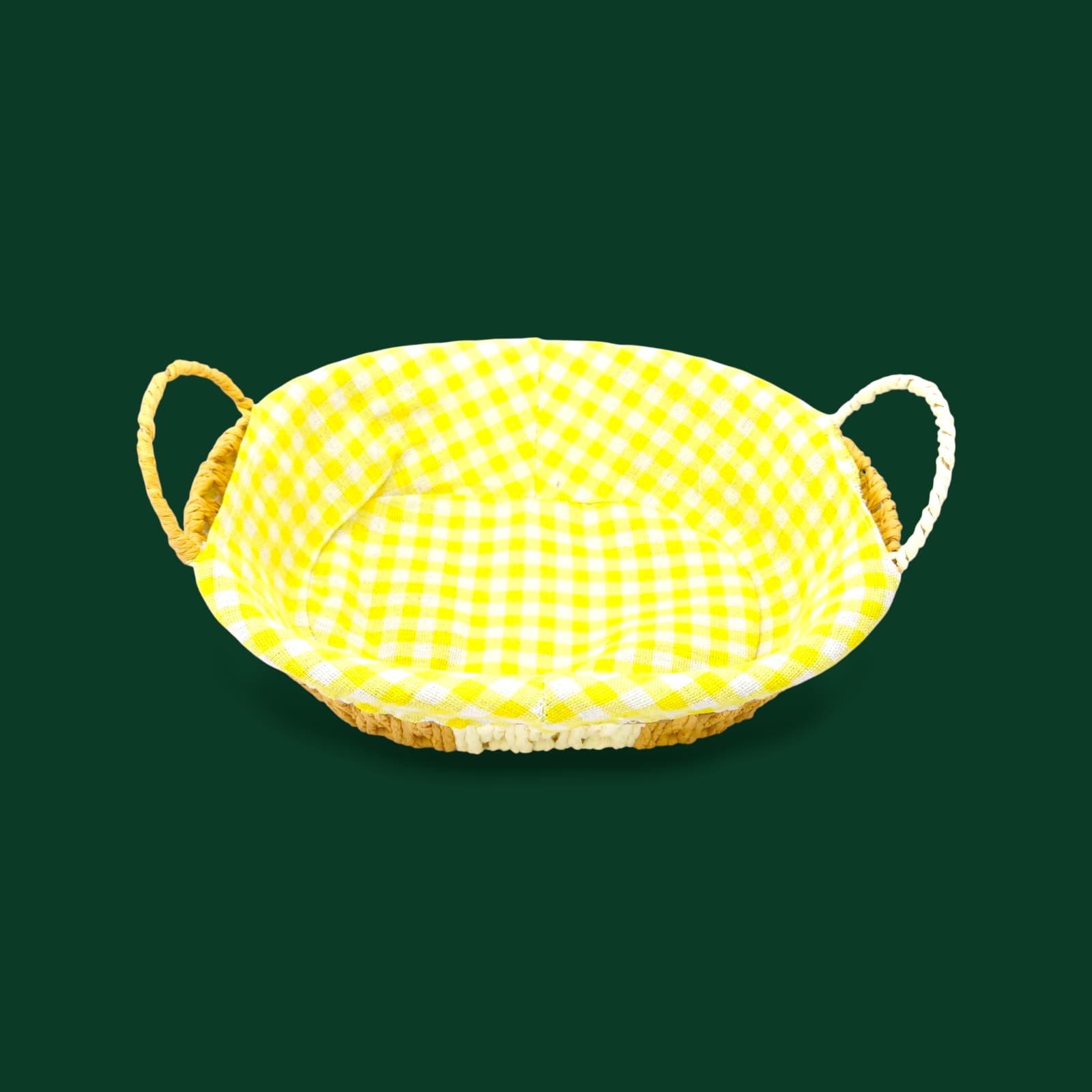 Prime Oval Bread Basket With Fabric