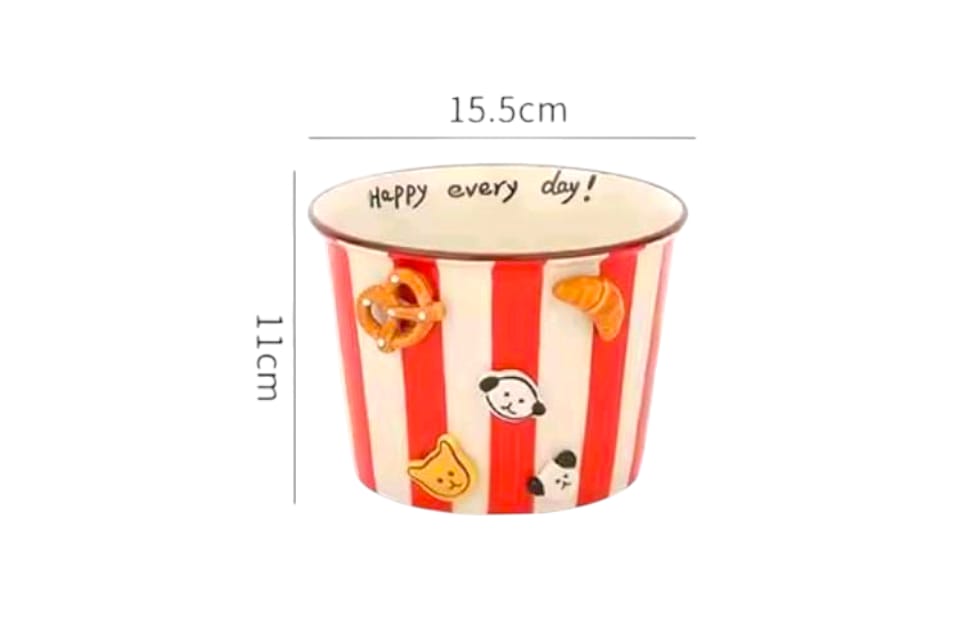 Ceramic Snack Bowl 1130 ML