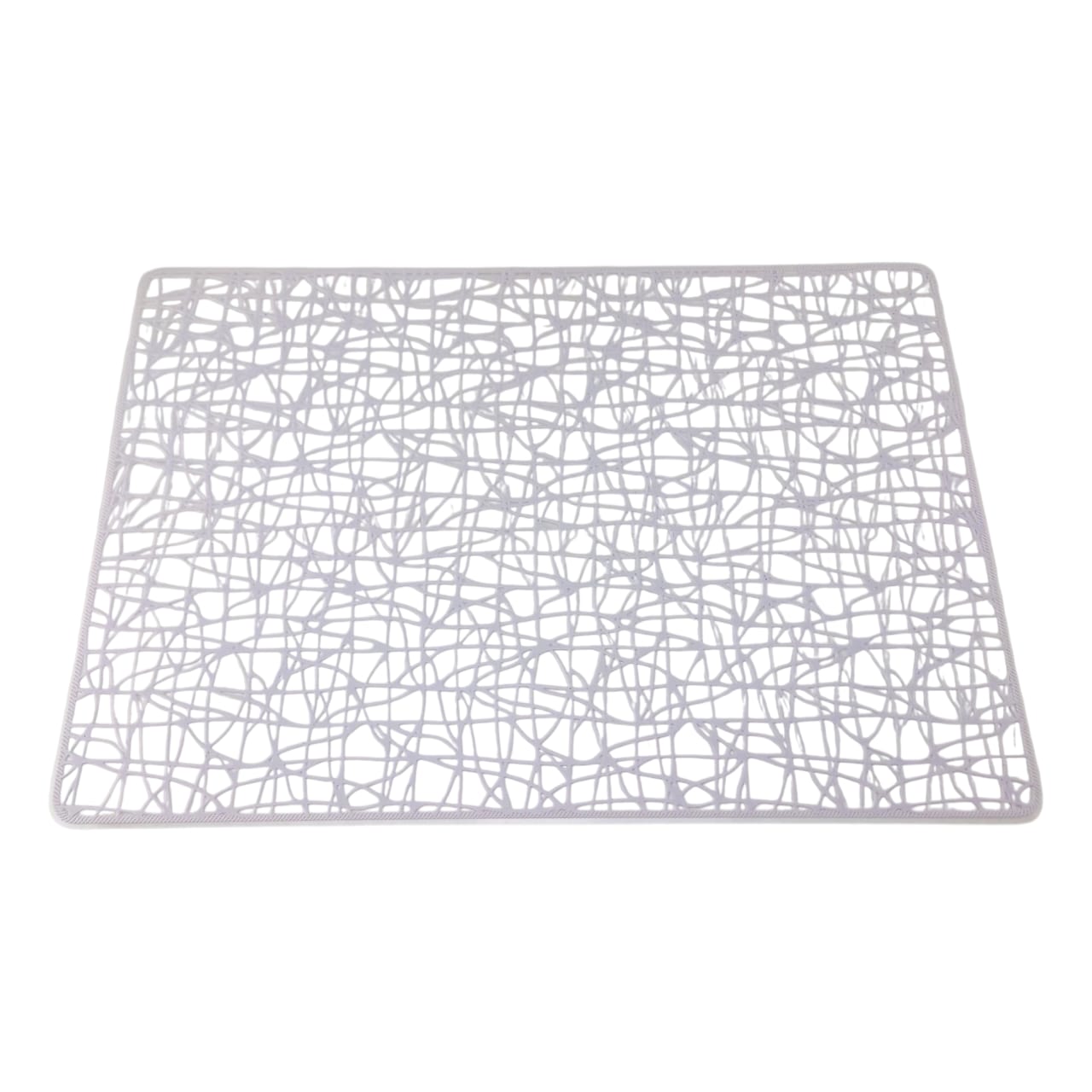 6-Piece Rectangular PVC Table Mat Set