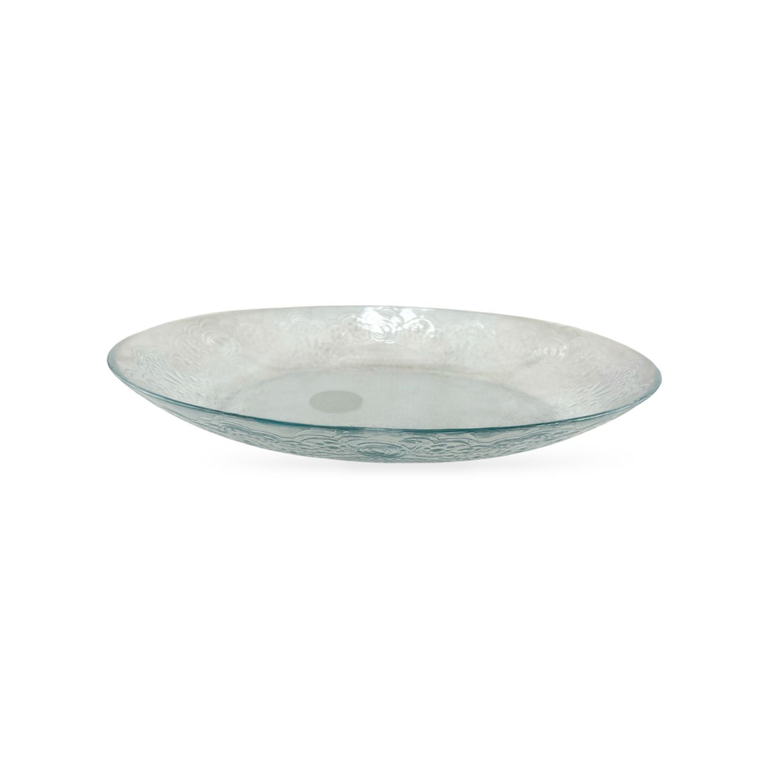 Psb Lacy Glass Serving Dish 11''