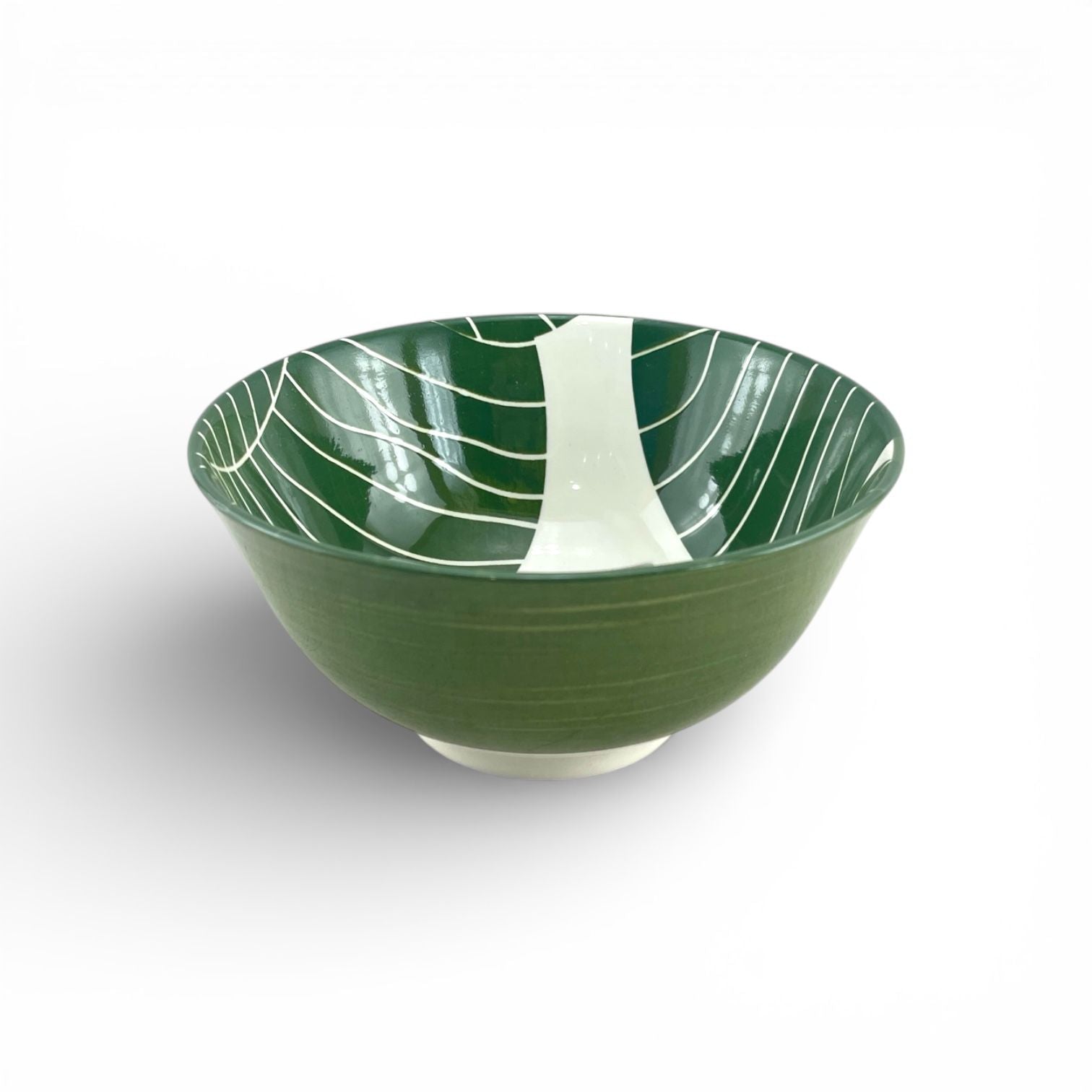 Gupan 30-Piece Green Leaf Dinner Set
