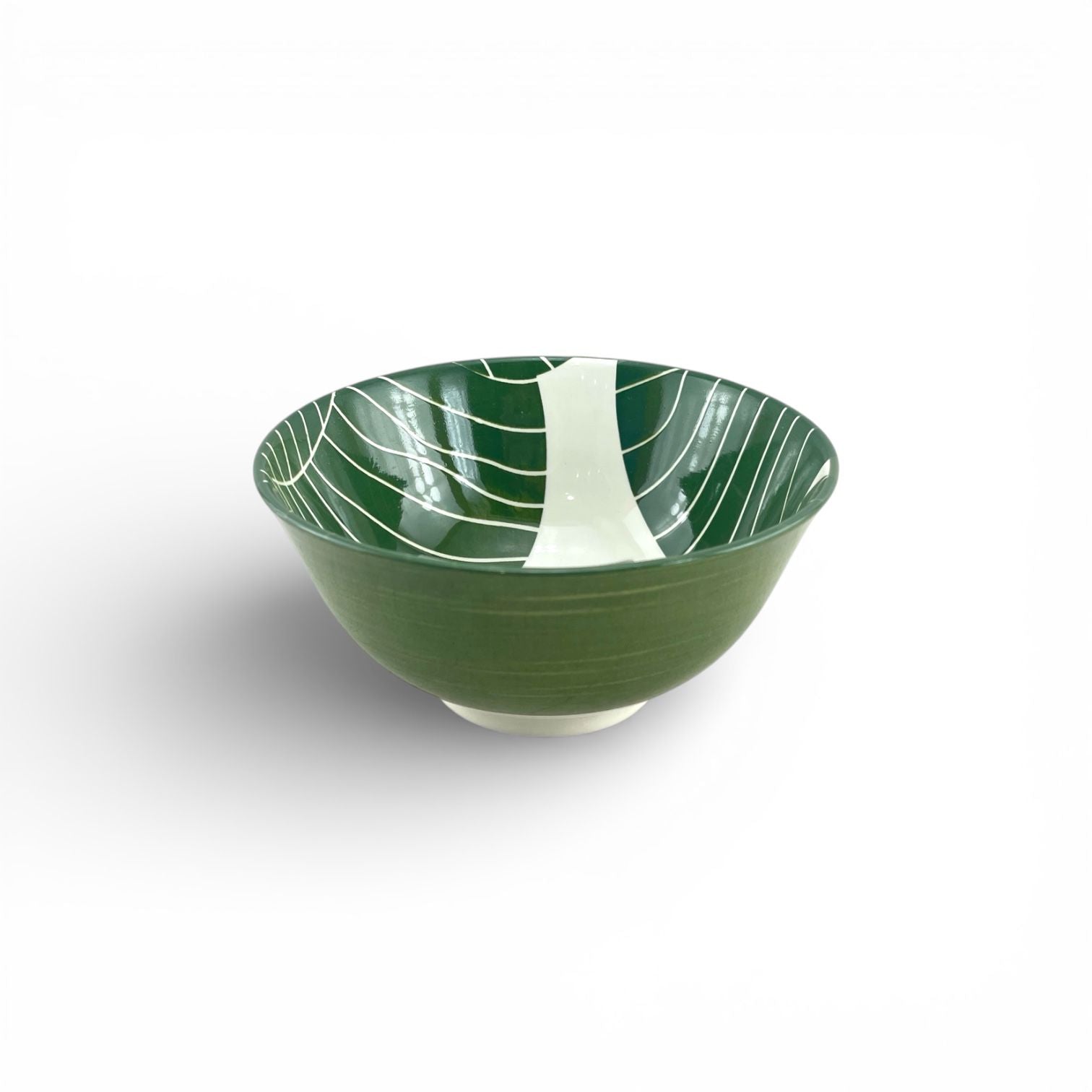 Gupan 30-Piece Green Leaf Dinner Set
