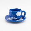 Cloud 300 ml Ceramic Mug With Saucer