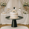 Metal Cake Stand with Acrylic Dome