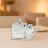 Shengya 3-Piece Condiment Set Silver