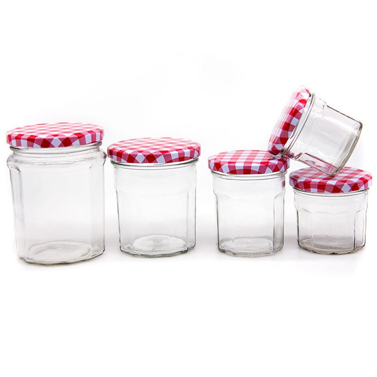 Round Glass Storage Jar (480145-Y612)