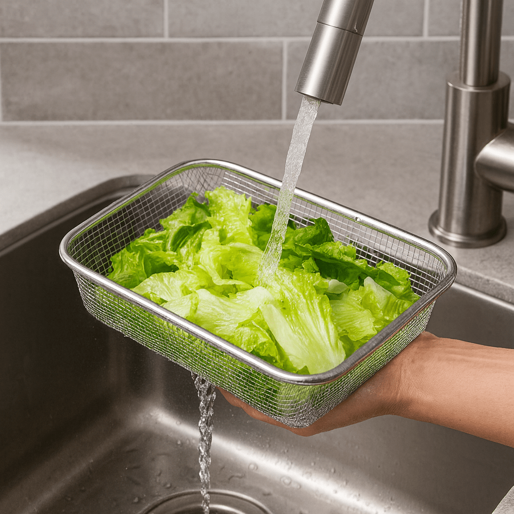 Crest Stainless Steel Strainer Basket